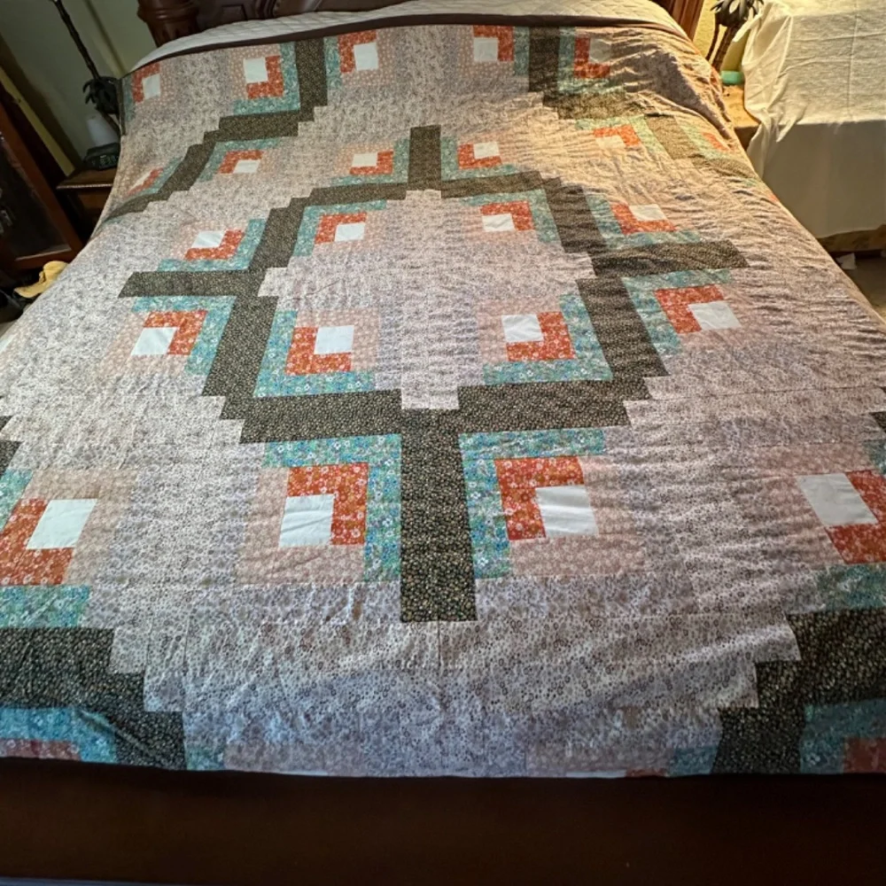 Duvet- Cover in a patch work design and multi colors